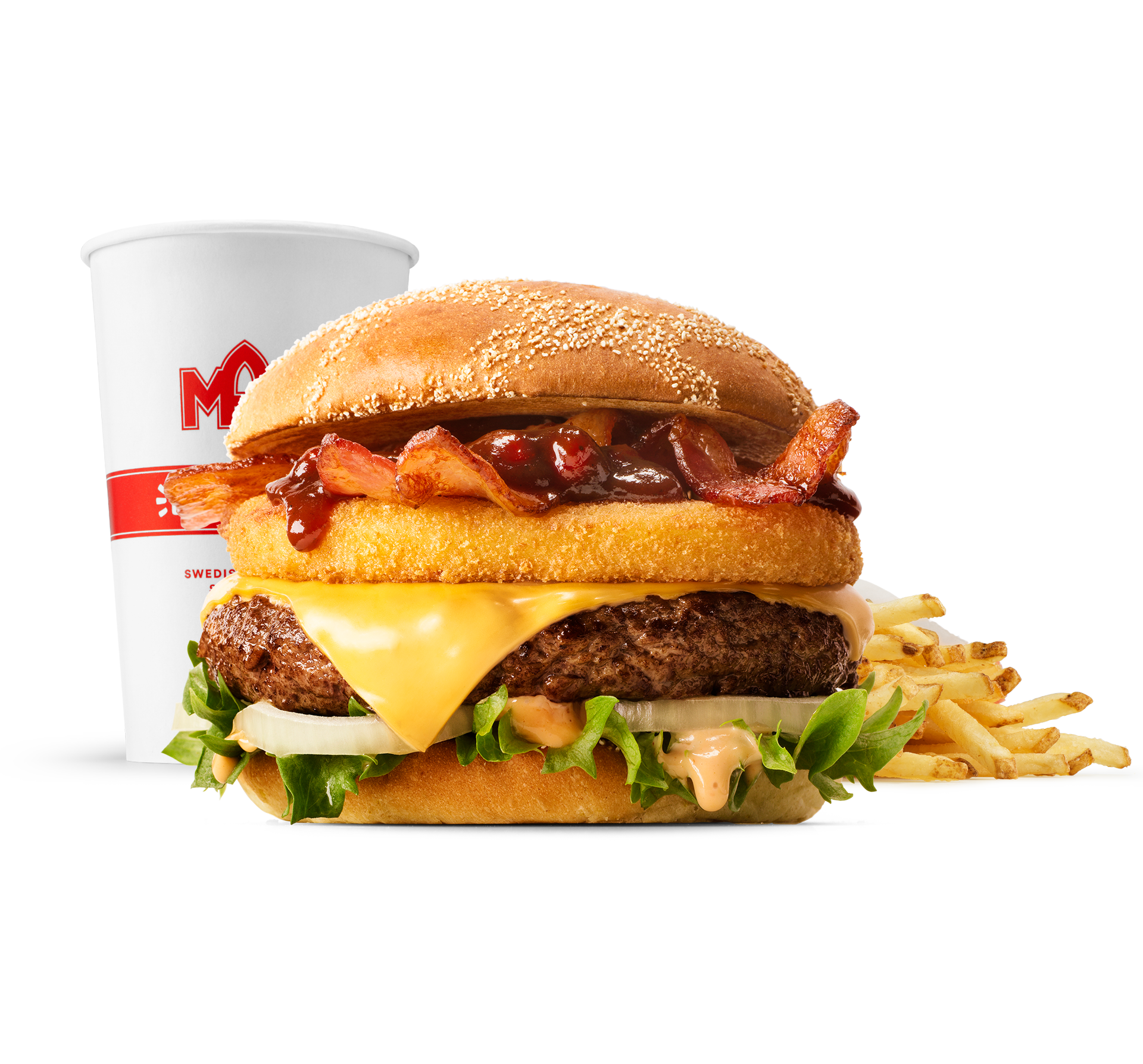 Mighty Mozzarella Bacon menu