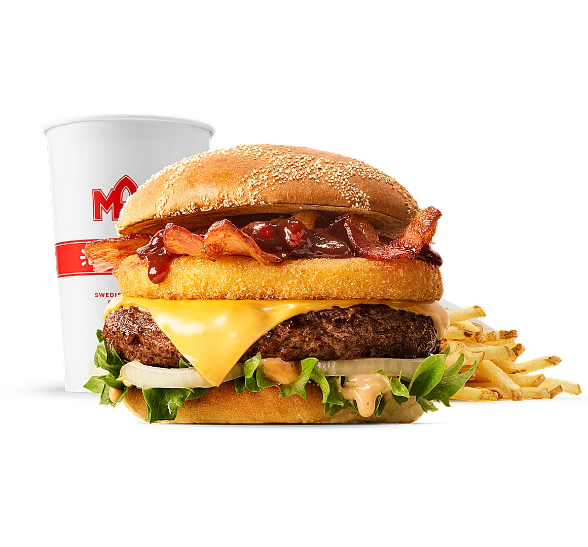 Mighty Mozzarella Bacon menu