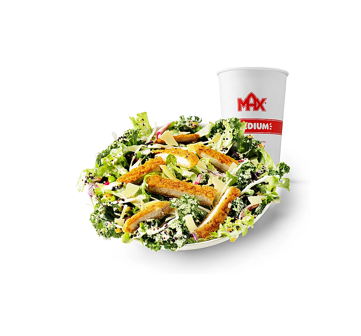 Green Kale Caesar Salad-menu