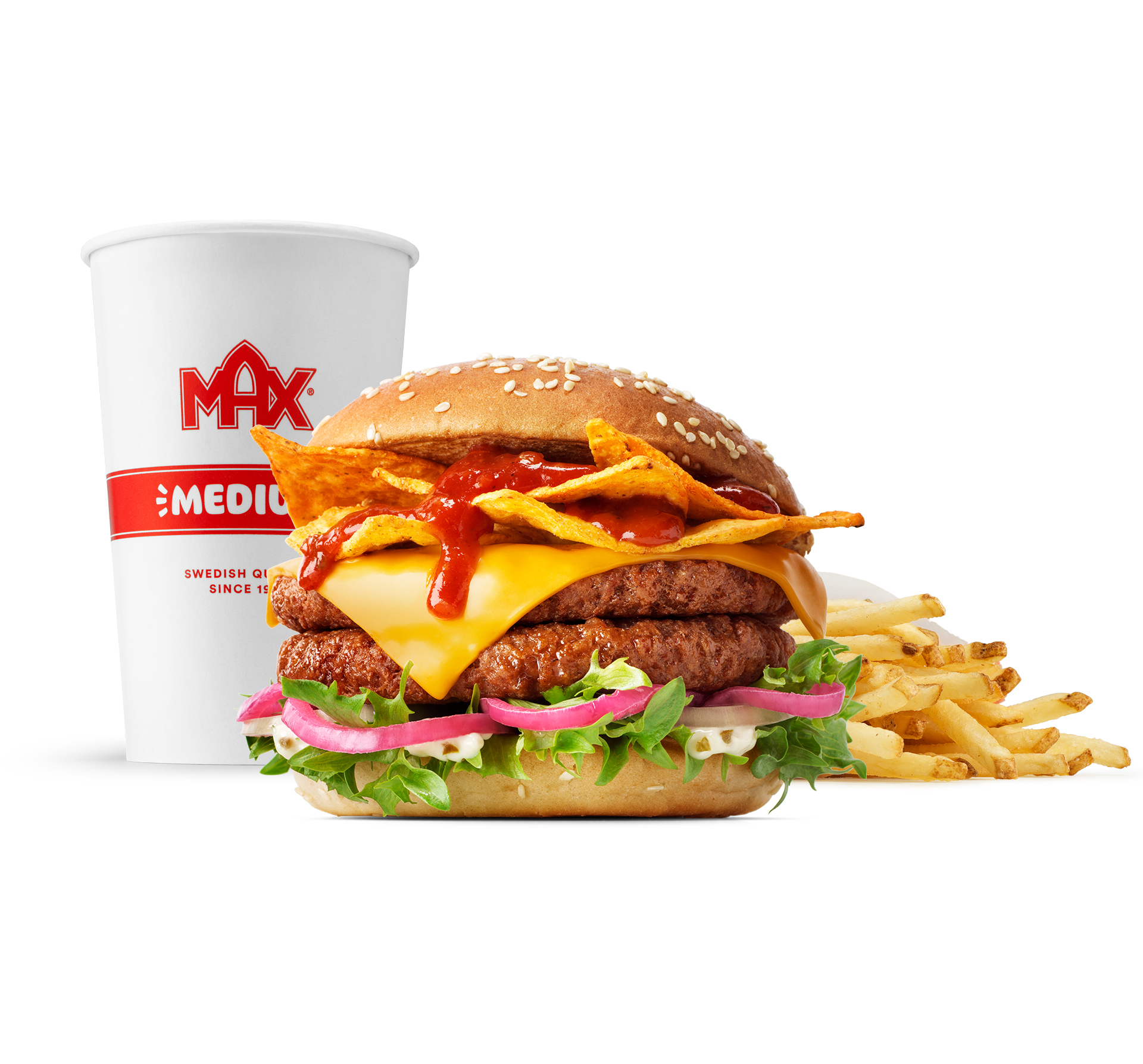 Crunchy Nacho Plant Beef menu