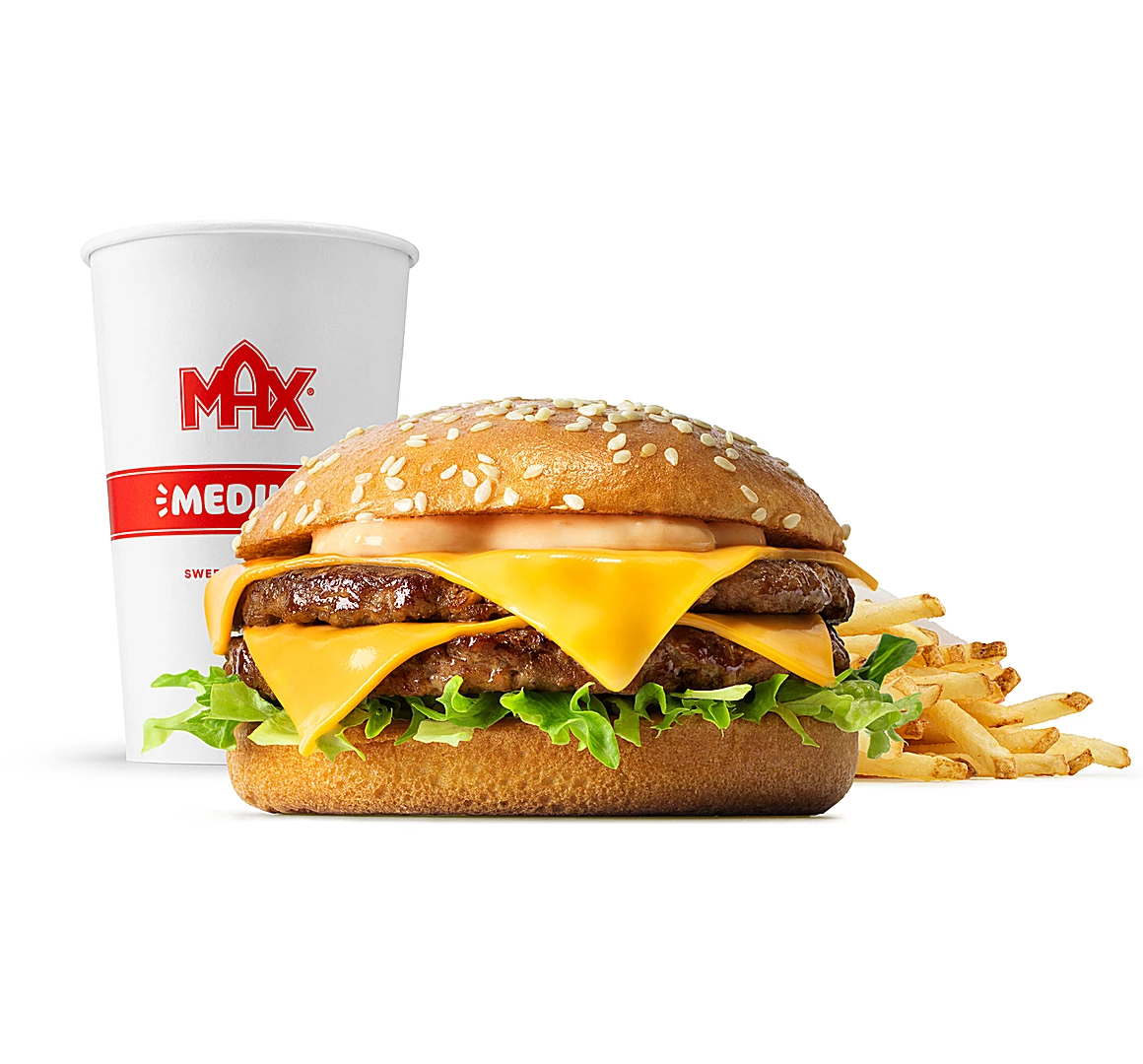 Dobbelt Cheeseburger menu