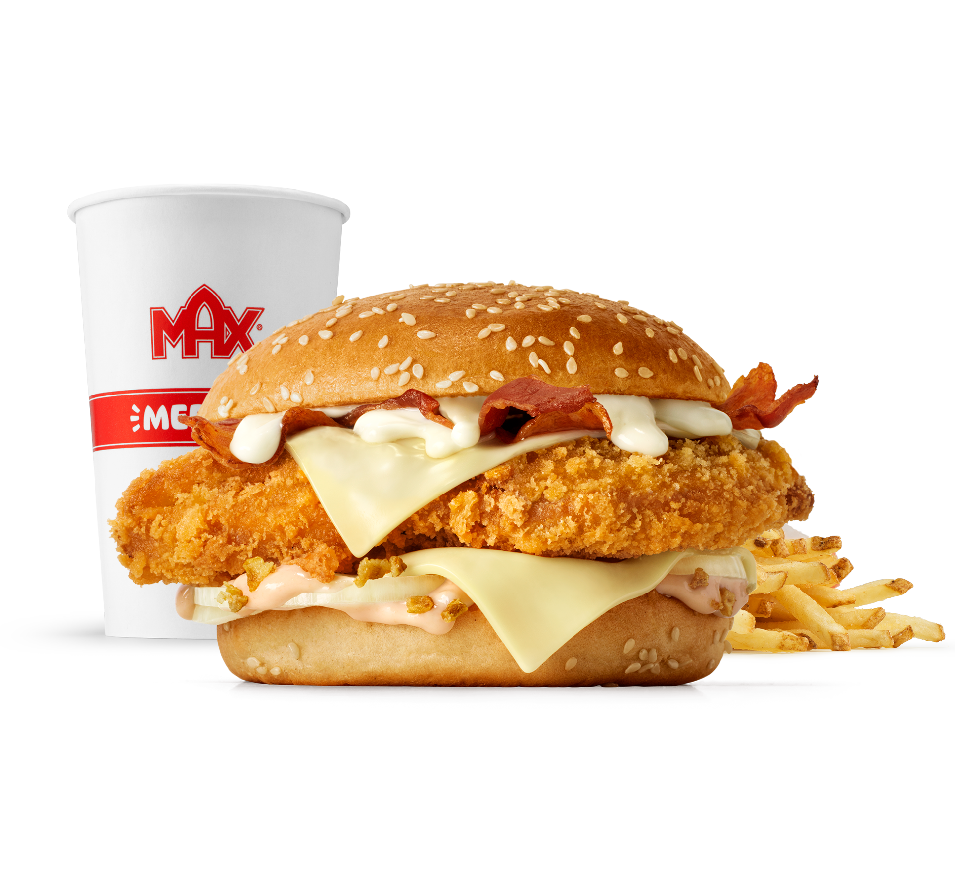 Raclette Melt Grand Chicken 'n' Bacon menu