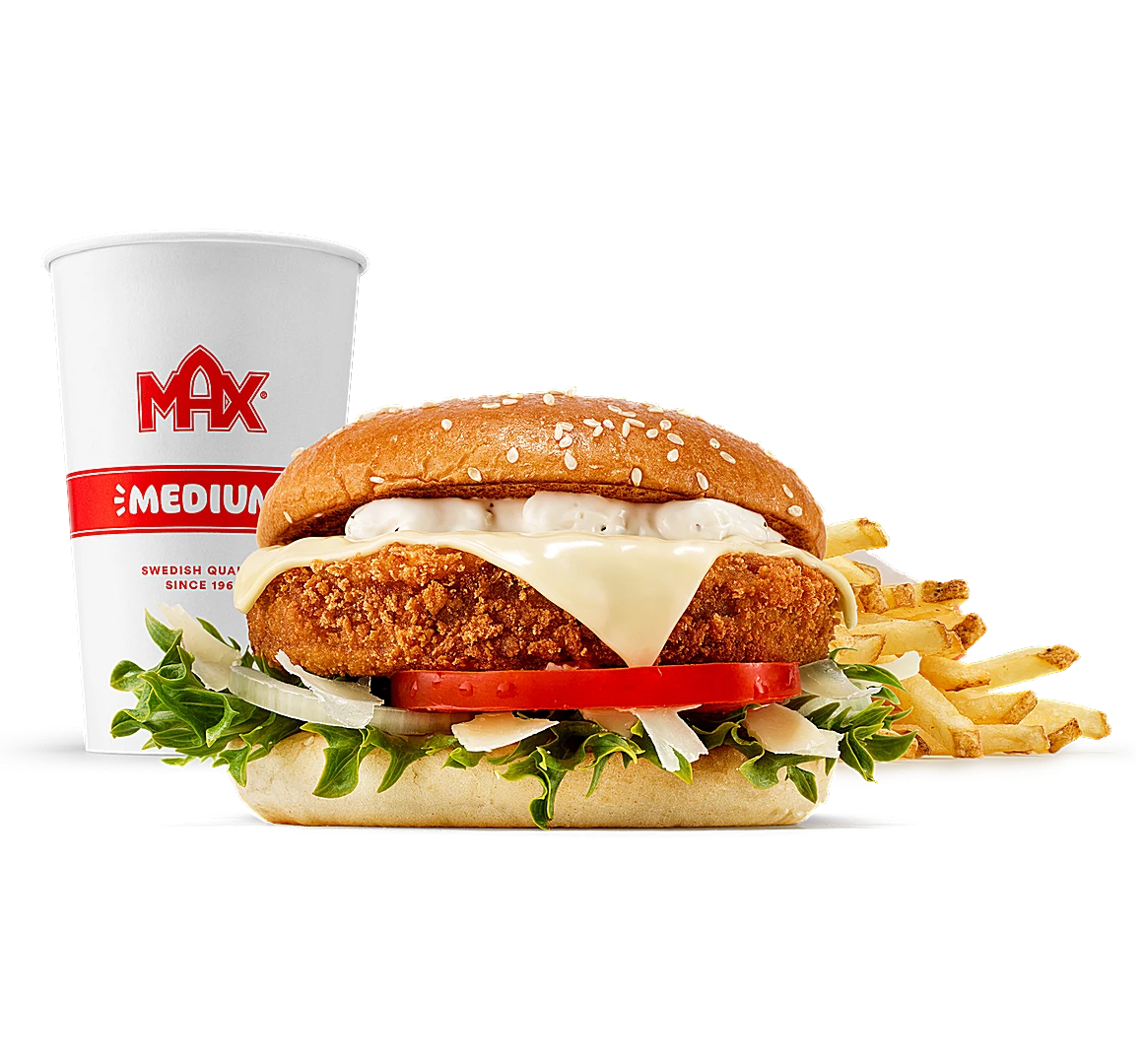 Crispy Supreme Parmesan menu
