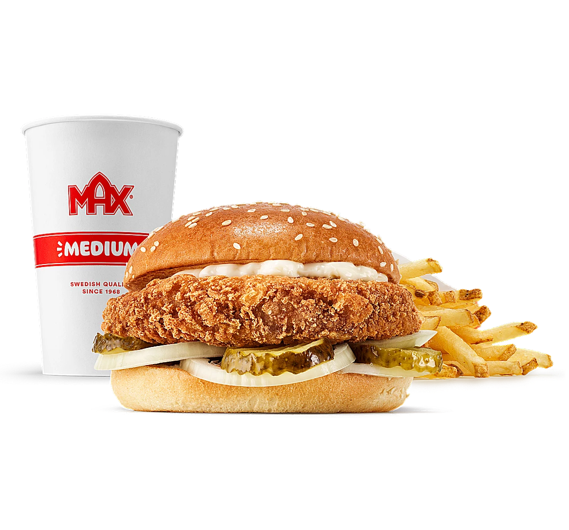 Crispy Supreme Sandwich menu