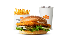 Crispy No Chicken Buffalo-menu
