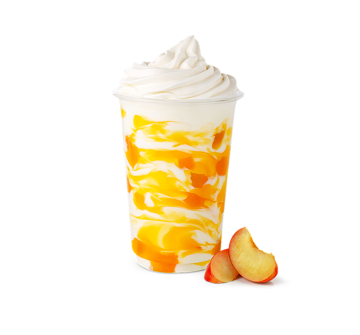 Premium Shake Peach Swirl