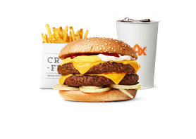 GDL DeliVery Cheezy Burger-menu