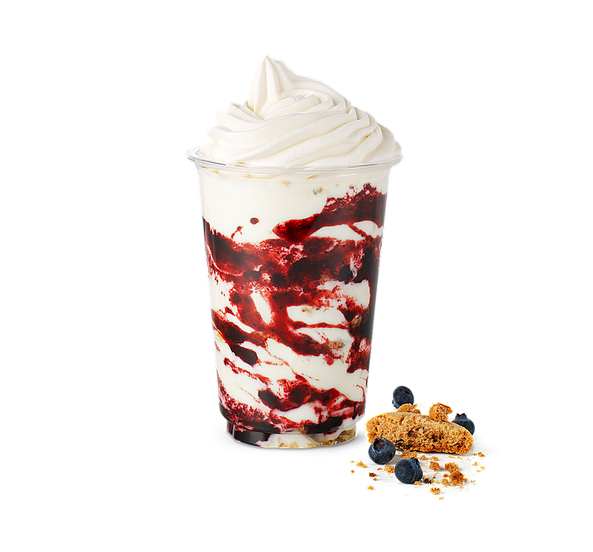 Premium Shake Crispy Blueberry Pie