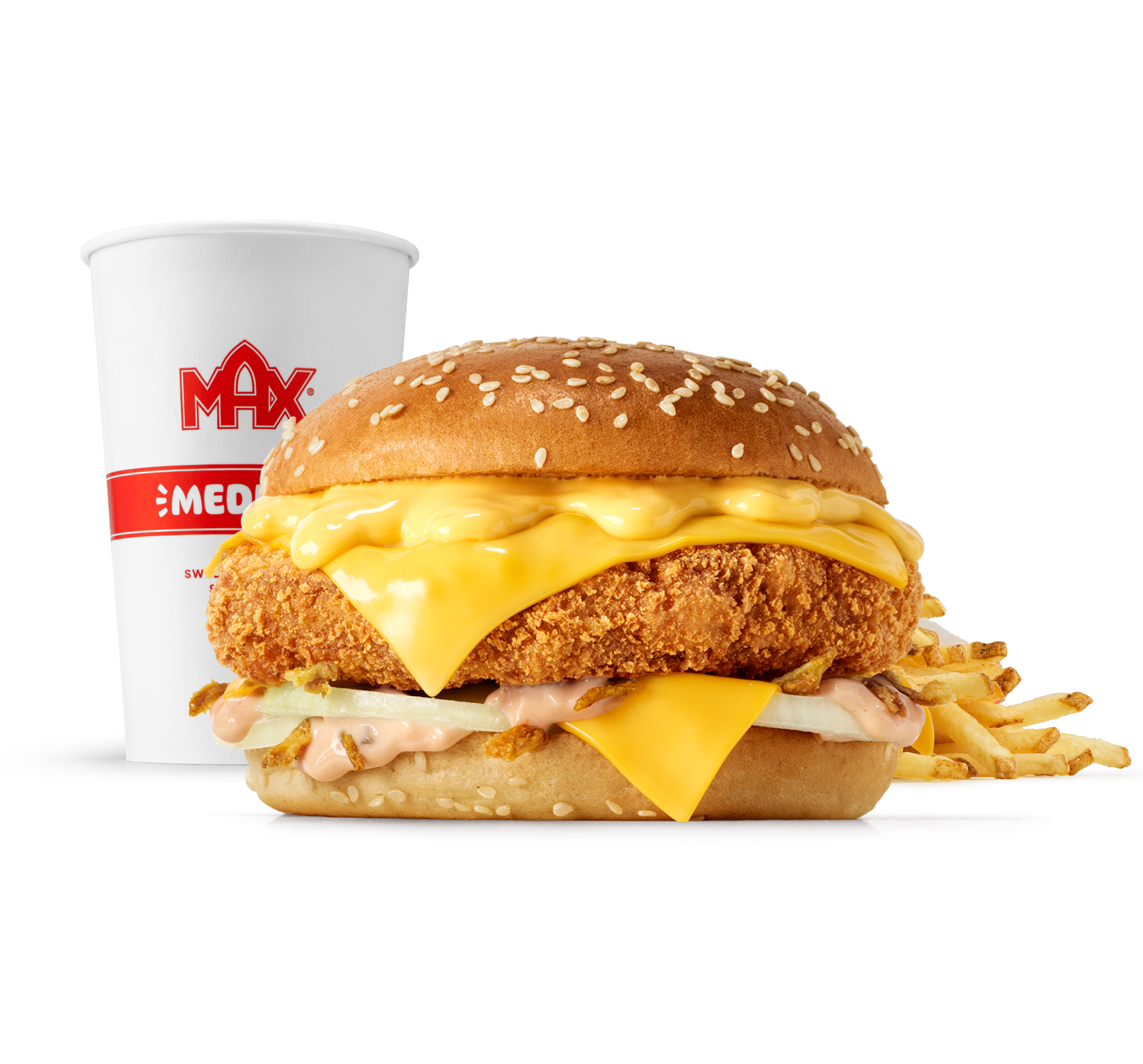 Cheddar Melt Crispy Supreme menu