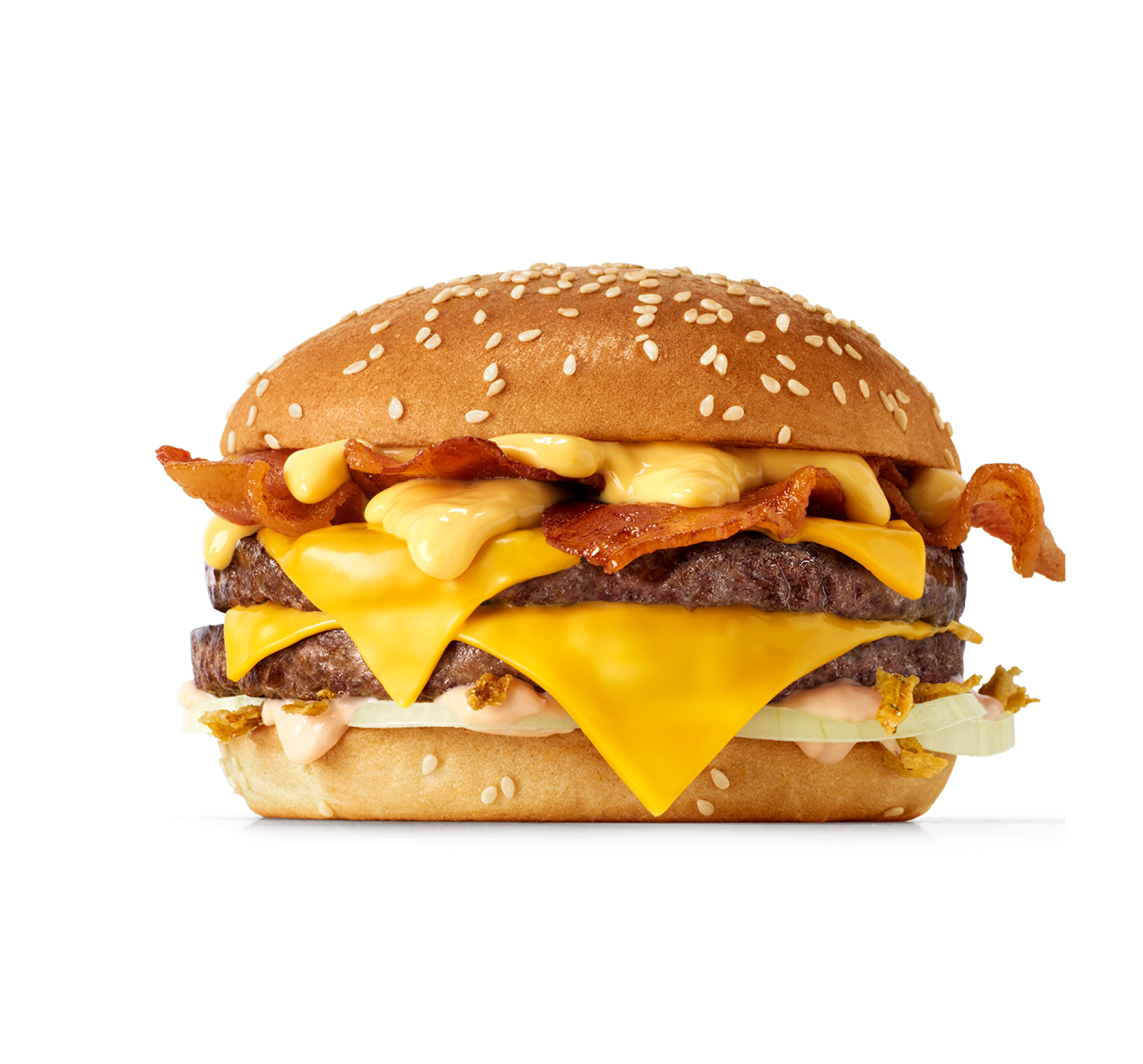 Cheddar Melt Beef 'n' Bacon
