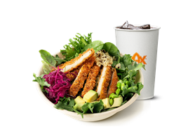 Crispy Chicken Salat Bowl  menu