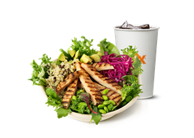 Grilled Chicken Salat Bowl menu