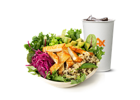 Grilloumi® Salat Bowl-menu