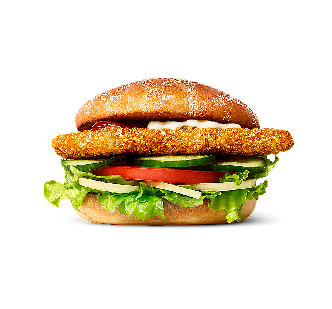 Crispy no Chicken burger