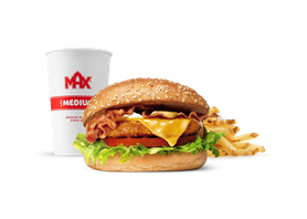 Crispy chicken 'n’ bacon-menu