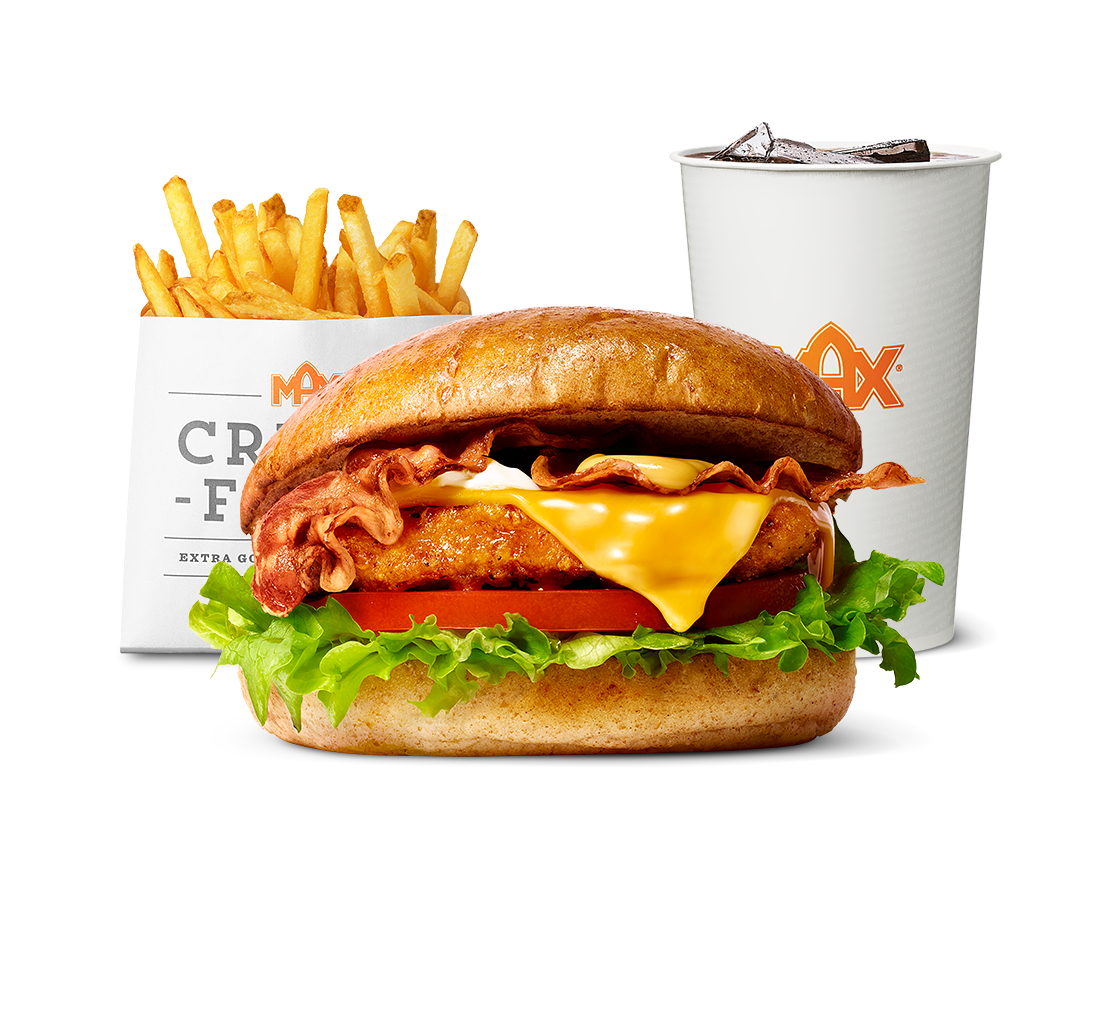 Crispy chicken 'n’ bacon-menu