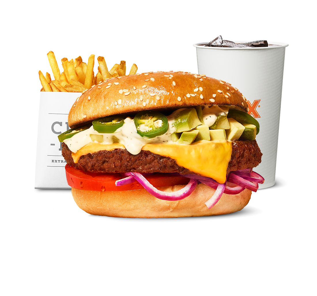 Spicy Avocado Plant Beef menu
