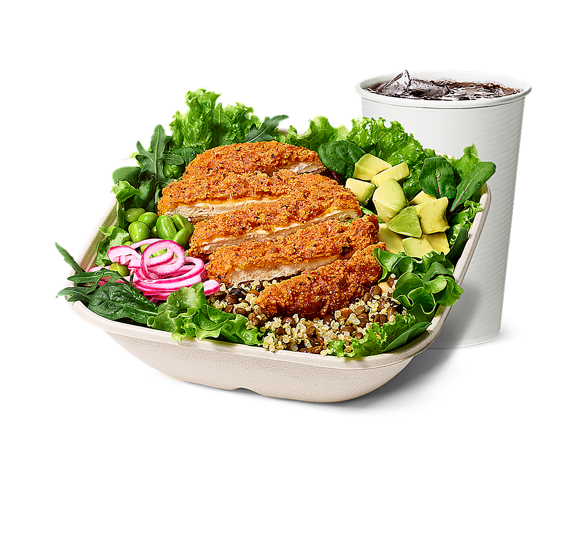 Crispy Chicken Salat Bowl menu