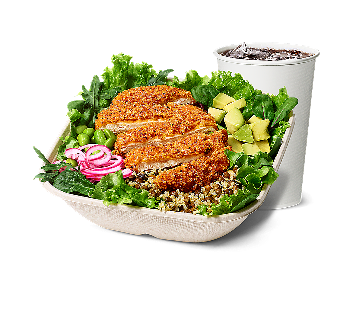 Crispy Chicken Salat Bowl menu