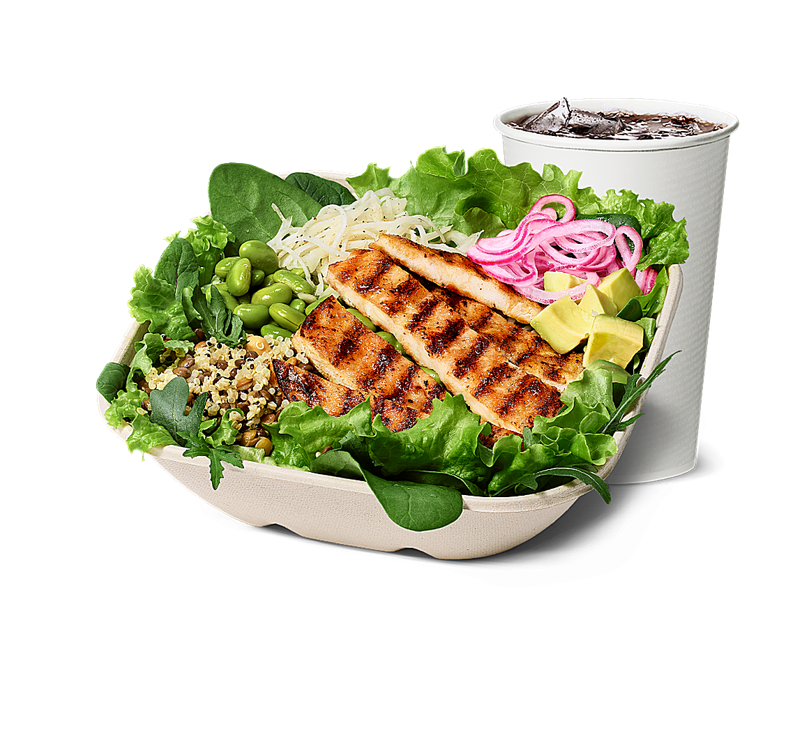 Grilled Chicken Salat Bowl menu