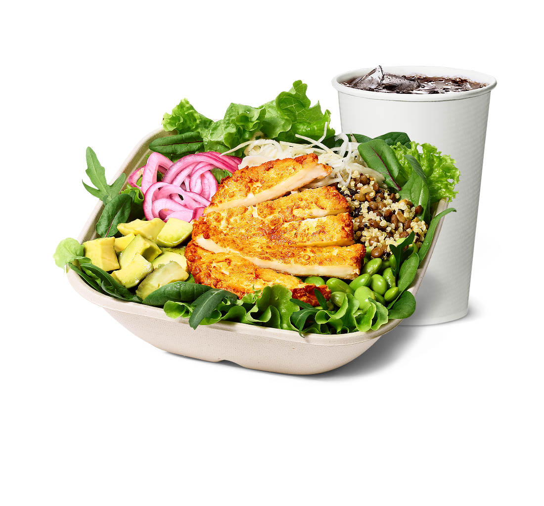 Halloumi Salat Bowl menu