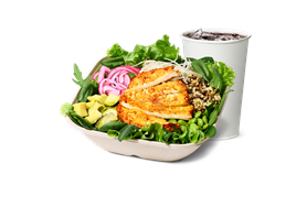 Grilloumi® Salat Bowl-menu