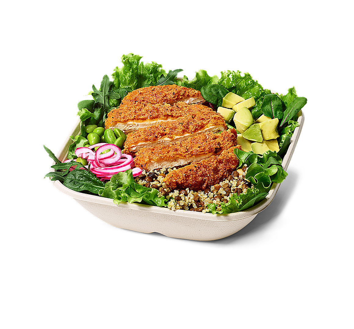  Crispy Chicken Salat Bowl 