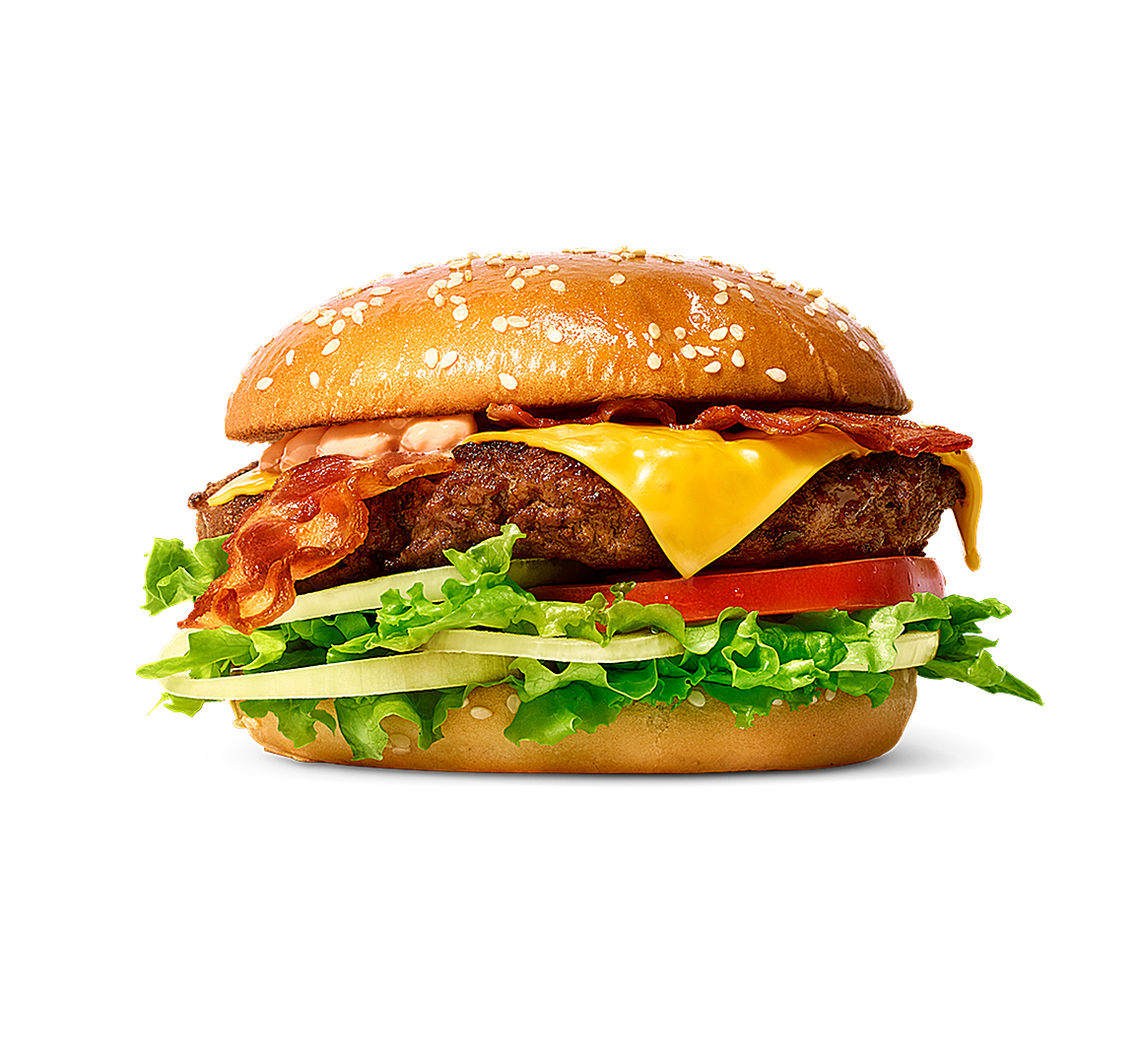 Cheese 'n' Bacon menu